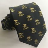 Men's High Quality 100% Polyester Logo Tie (L048)