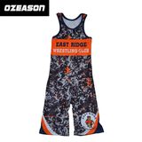 2017 Professional Custom Men's Lycra Wrestling Singlet (W004)