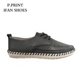 fashion Men Leather Shoes with Outsole Stiching for Life Style