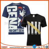 Hot Sale Black Comfortable Digital Printing Man T Shirt