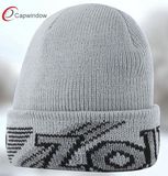 New Design Knitted Beanie Hat with Cotton (6505909000)