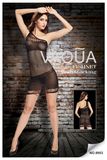 Sexy Lingerie Single Shoulder Fishnet Baby Doll 8953