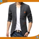 OEM Men's Slim Fit Knitting Blazer Fashion Cotton Blazer