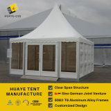 Standard Glass Pagoda Tent with ABS Walls for Sale (hy292j)