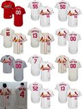 Customized National League St. Louis Cardinals Cool Base Player Jersey