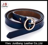 Skinny Ladies Leather Belt