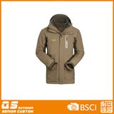 Men's 3 in 1 Outdoor Waterproof Warm Jackets