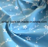 Partysu Blue Star Cartoon Printing Fabric for Dress/Sheet