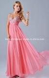Chiffon Party Dress Prom Gown Vestidos Diamante Beading Evening Dresses B15295