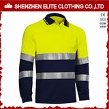 2017 Summer Men Hi Vis Reflective Safety Polo Shirts (ELTHVP-1)