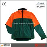 Outdoor Color Stitching Mens Softshell Jacket