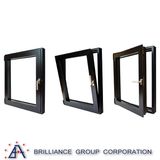 High Quality One Way Aluminum Awning Glass Window