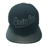 Black 6 Panels 3D Embroidery Flat Brin Cap