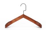 Cheap Wooden Clothes Hanger Wedding Dress Hanger with Logo