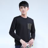 Fashion Wholesale Crewneck Sweatshirt with Custom Logo for Men OEM