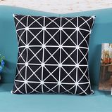Transfer Printed Short Plush Cushion Decorative Pillow (LPL-230)