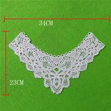 100% White Hand Made Cotton Crochet Lace Collar (cn104)