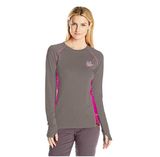 Women's Long Sleeve Performance Colorblock Lady's T-Shirt