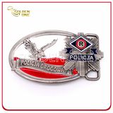 High Quality Antique 3D Soft Enamel Metal Belt Buckle