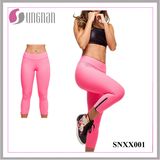 Sexy Skinny Tight Zipper Sport Fluorescent Charming Leggings