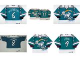 Anaheim Mighty Ducks Wild Wing Valeri Karpov Hockey Jerseys