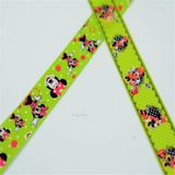 Neweste Cartoon Character Heart Printed Grosgrain Gift Ribbon by Spool