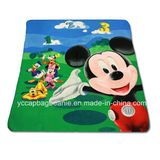 Promotion Children Printed Polar Fleece Travel Blanket