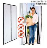 2018 Black Magnetic Mesh Door Screens Magic Curtain Anti Bugs