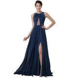 Evening Gown Ladies Dress Sleeveless Evening Dress Long Dress