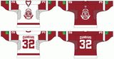 Customized Kontinental Hockey League Hc Vityaz Hockey Jersey