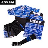 Factory OEM Men's Blank Team Set Rugby Jersey (R011)