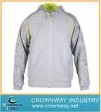 Mens Sports Jacket with Neon Yellow Lining