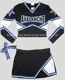 Spandex Long Sleeve Cheerleading Uniforms