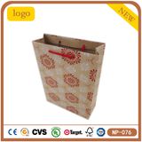 Flowers Colorful Weeding Cosmetics Popular Kraft Shopping Gift Paper Bag