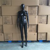 Cheap Black Female Mannequin with Base Standing