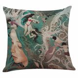 Nordic Mythology Creative Retro Pillow Cover