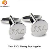 2015 Plating Silver Custom Cufflinks Blank Wholesale