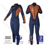 2015 Neoprene Fashion and Top Design Women Diving Suit with Back Zipper