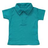 Black or Blue Baby Clothing Organic Baby Polo Shirt