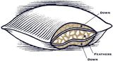 3 Layers Design Feather and Down Pillow