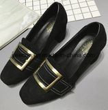 Lady/Women high Heel Shoes Leather Women Shoe