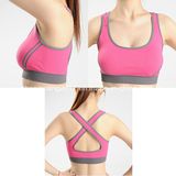 Double Push up Fitness Sportswear Custom Cross Back Sport Bra