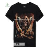 Factory Direct Fashion Short Sleeve 3D Printed Cotton Men T-Shirt