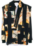 Men's Long Sleeve Baroque Printed Pullover Hoodie