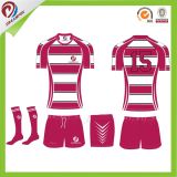 Wholesale OEM Sevice Custom Your Own 100 Polyester Rugby Jerseys Shorts Design
