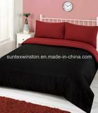 Reversible Dyed Duvet Cover Sets 100% Polyester Microfiber