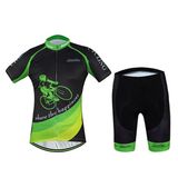 Bicycle Jersey Shorts Set