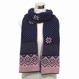 Lady Fashion Acrylic Knitted Winter Warm Scarf (YKY4355)