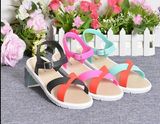 Women Beach Sandal Wholesale Beach Slipper Latest Design Jelly Woman Flat Sandals