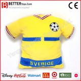 Sports Promotion Football Shirt Stuffed Cushion for Fans